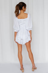 Summer Queen Romper White