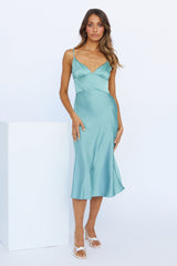 Scream Queen Midi Dress Sage