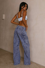 LIONESS Miami Vice Pant Blue