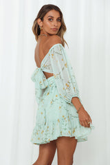 Night Garden Dress Mint