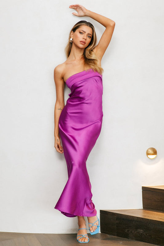 Coolness Calling Maxi Dress Purple