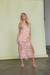 No Yesterday Maxi Dress Orange