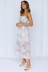 Smooth Breeze Maxi Dress White