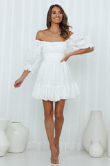 Too Lovely Dress White