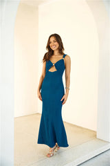 Seychelles Island Maxi Dress Blue