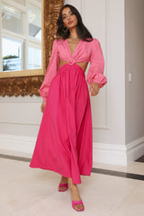 Relentlessly Beautiful Maxi Dress Pink