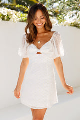 Total Chatterbox Dress White