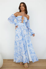 SEVEN WONDERS Dharma Maxi Dress Blue