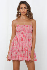 On The Other Side Dress Pink