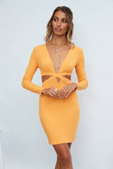 Major Obsession Dress Orange