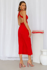 Boss B Midi Dress Red