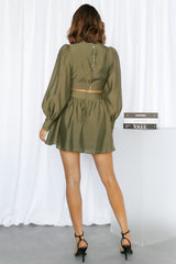 Claudia Dress Olive