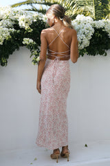 After Dusk Maxi Dress Pink