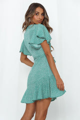 Hot And Cold Dress Green