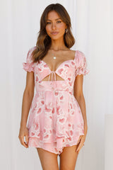 Fair Lady Romper Pink