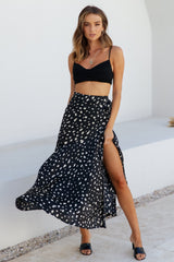 Eternal Love Life Maxi Skirt Black