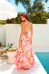 HELLO MOLLY Love Of Spring Maxi Dress Print