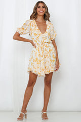 Caprera Dress Yellow