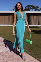 Fly Above Maxi Dress Blue