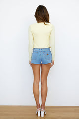 Daydream Girl Crop Top YELLOW