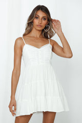 Any Man Of Mine Dress White