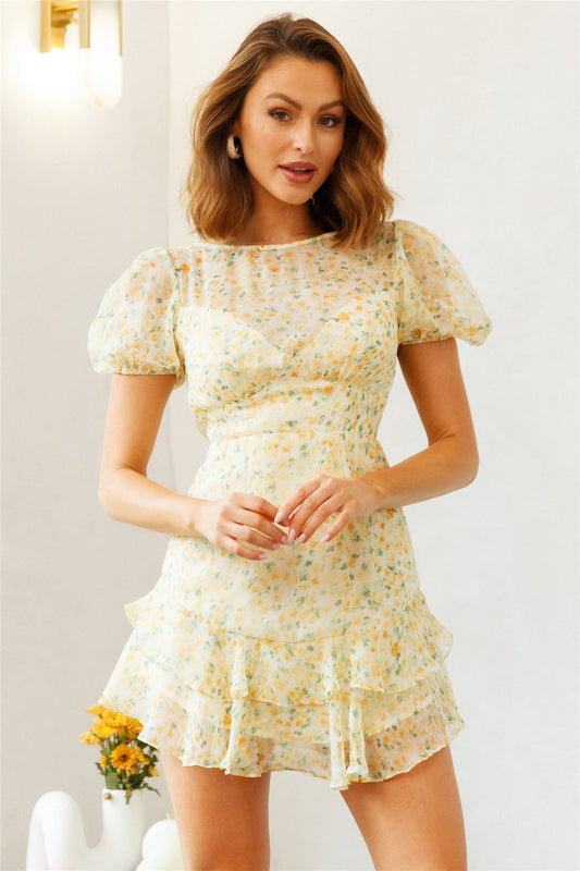 Cupcake Cutie Dress Yellow