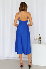 Family Secret Maxi Dress Royal Blue