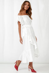 Good As You Midi Dress White