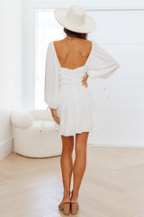 On The Horizon Dress White