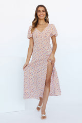 Traces Of You Midi Dress Pink