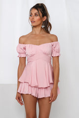 Proper Credit Romper Blush