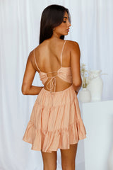 Sweet Like Peaches Dress Orange