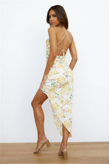 On The Island Midi Dress Yellow