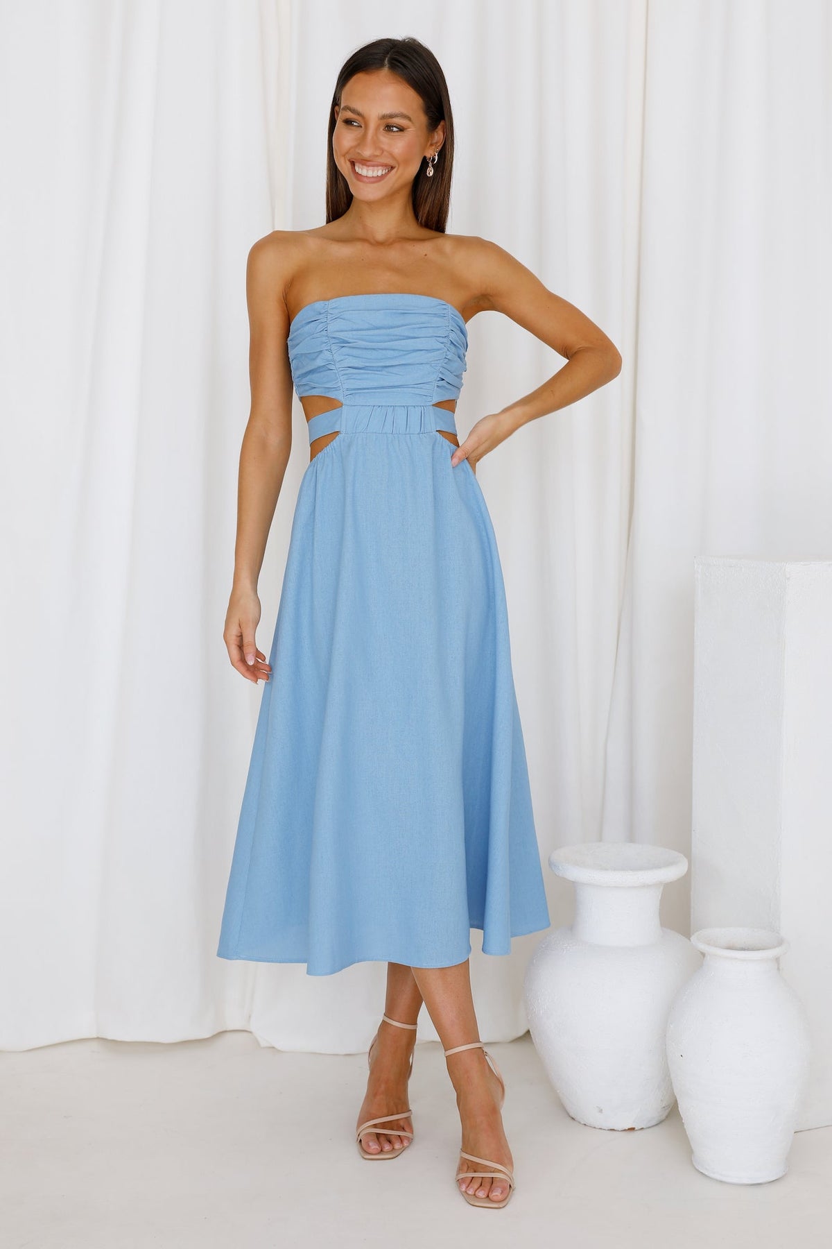 Cookie Baby Maxi Dress Blue