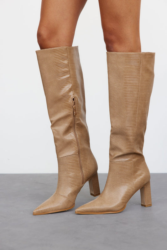 BILLINI Ives Knee High Boots Coffee