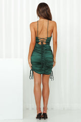 Show Must Go On Midi Dress Green