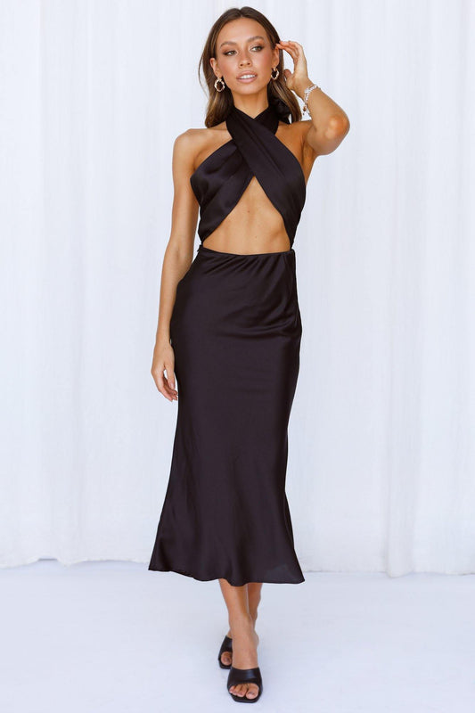 Nobodys Love Maxi Dress Black