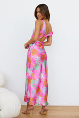 Playing The Field Maxi Dress Pink