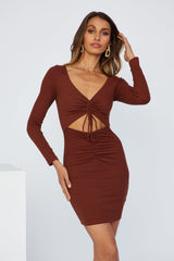 Sweet Air Dress Brown