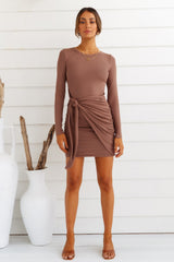 Forever In Limbo Dress Brown