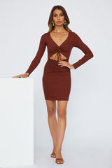 Sweet Air Dress Brown