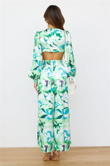 70s Edge Jumpsuit GREEN