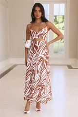 Daystar Maxi Dress Brown