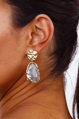 My Reign Earrings Grey