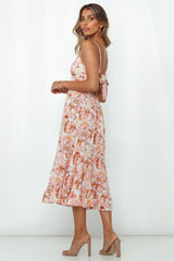 Dream Scenes Midi Dress Pink