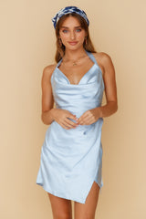 My Romanticist Dress Steel Blue