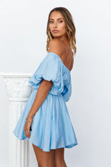 Be Your Baby Doll Dress Blue