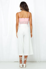 Slip Away Culottes White