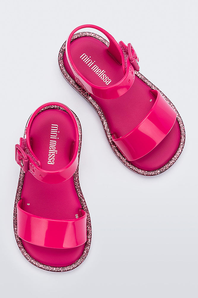 MELISSA Mini Melissa Mar Sandal III BB Dark Pink