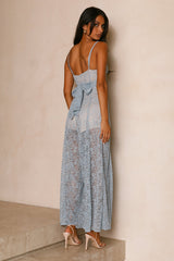 Sunnytime Affair Jumpsuit Blue